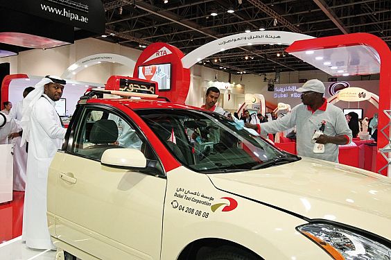 التاكسي الذكي في دبي