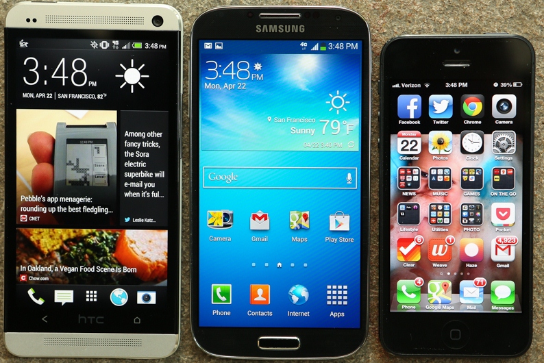 سامسونج تتصدر سوق الهواتف الذكية في الربع الثالث من 2013