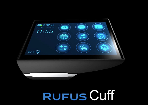Rufus Cuff ساعة ذكية جديدة متوافقة مع أندرويد وiOS
