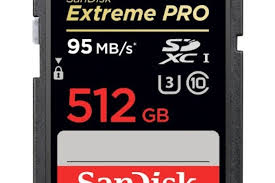 SanDisk تطلق أكبر بطاقة تخزينية في العالم بسعة 512 جيجا بايت