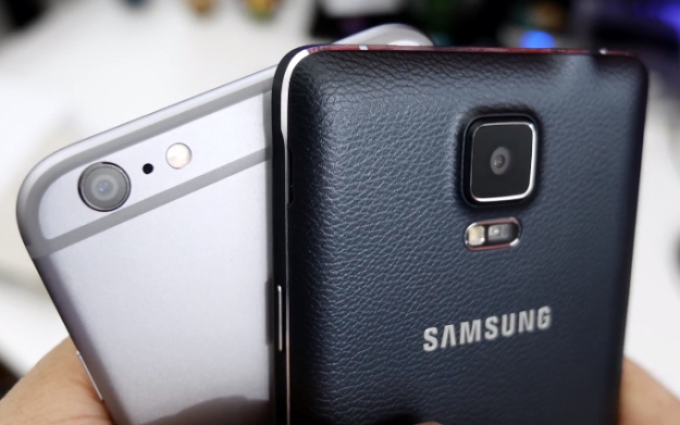 Galaxy Note 4 يتفوق على iPhone 6 Plus في الكاميرا