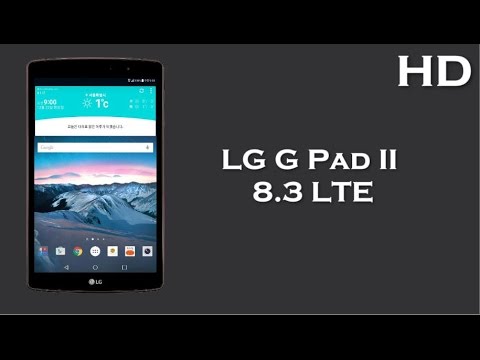 LG تكشف عن حاسب G Pad 2 8.3 LTE اللوحي