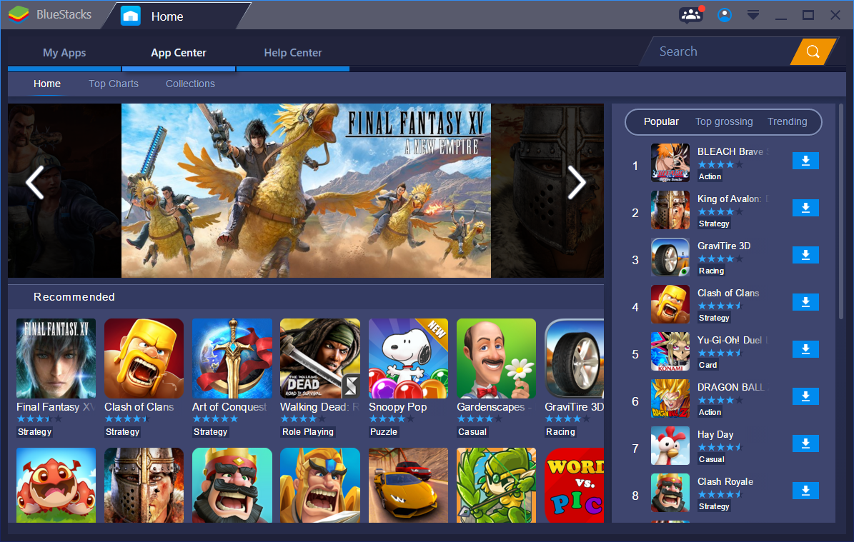 what version of BlueStacks Android 3