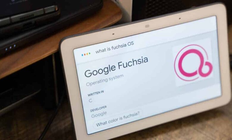 جوجل تخطط طرح نظام فوشيا الجديد لأجهزتها المنزلية