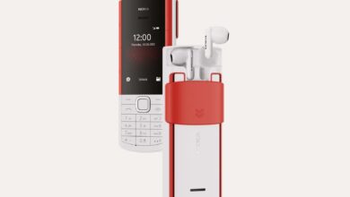 هاتف نوكيا 5710 الجديد يحتوي على شاحن مخفي لسماعات الأذن المضمنة