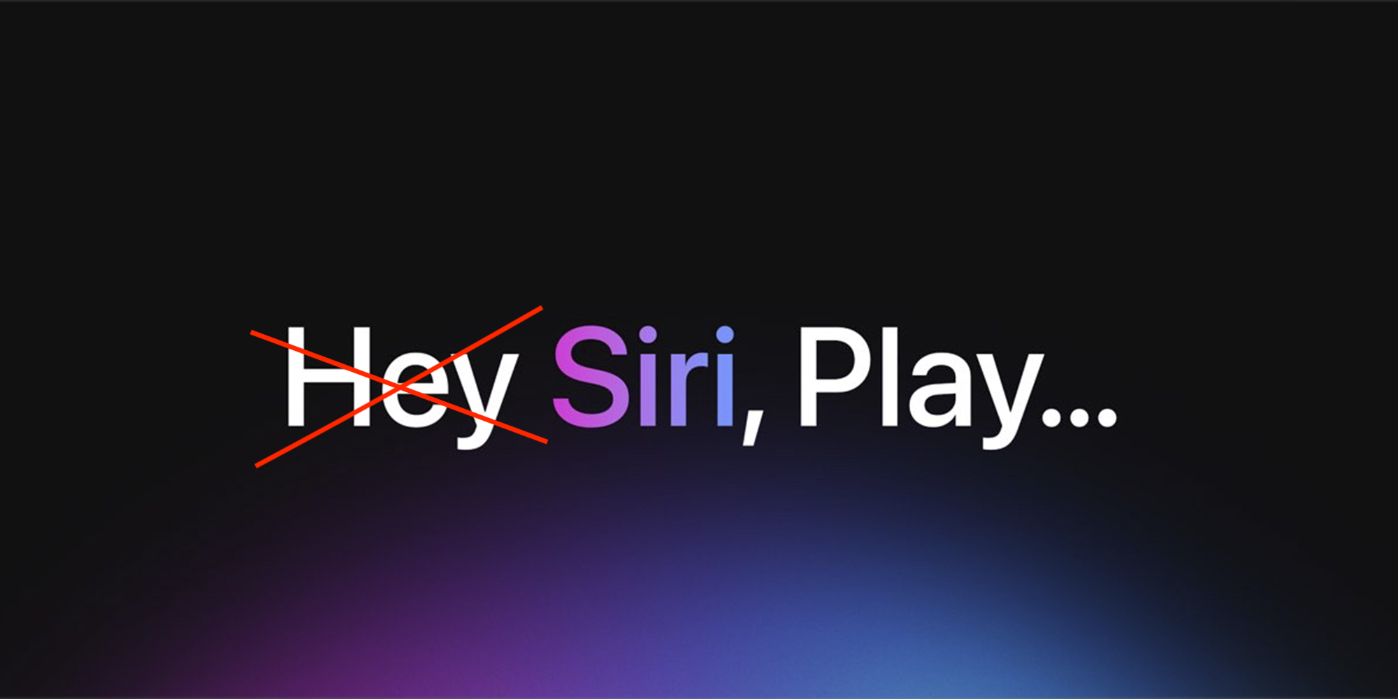 أبل تريد تغيير أمر التشغيل "Hey Siri" إلى "Siri" فقط