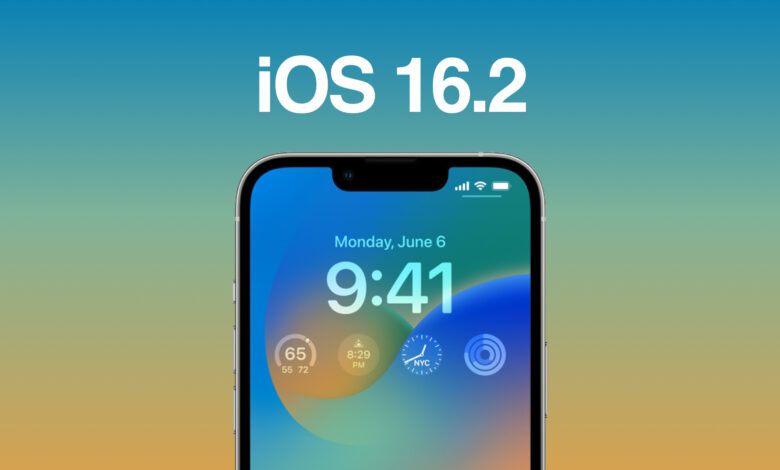 تحديث iOS 16.2