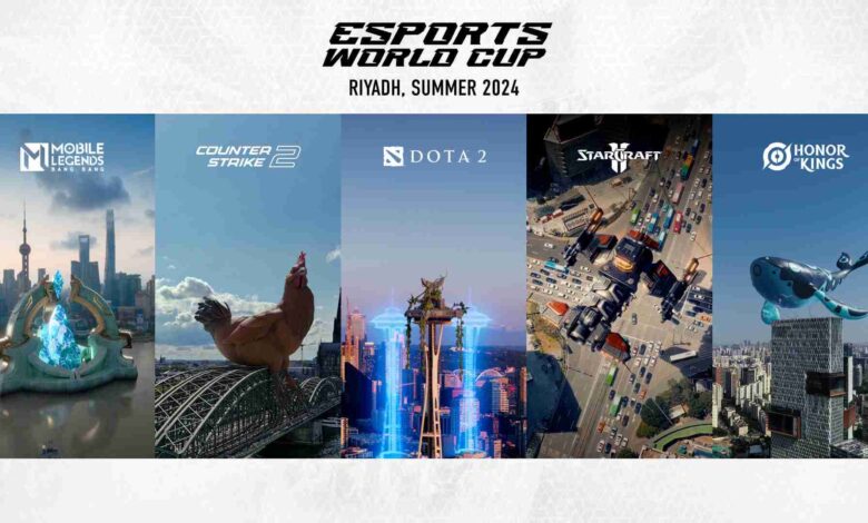 بطولة العالم للرياضات الإلكترونية تكشف عن أول خمسة ألعاب مختارة لصيف ٢٠٢٤