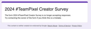 اتفاقية جوجل Team Pixel