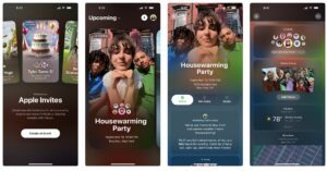 تطبيق أبل الجديد Apple invites