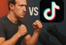 ممارك زوكربيرغ يعترف بضربة تيك توك الخطيرة