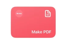 اختصار جاهز للآيفون والآيباد يحول أي شيء إلى PDF