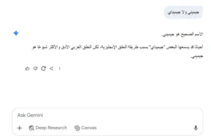 طريقة استخدام جيميني عبر المتصفح مباشرة