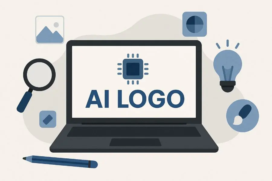 أقوى مواقع تصميم شعار بالذكاء الاصطناعي في 2025