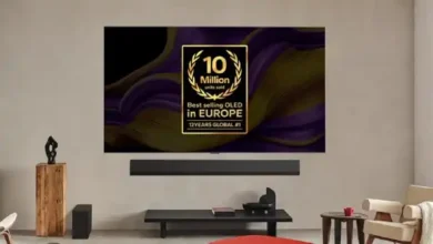 مجموعة تلفزيونات OLED وQNED من إل جي حققت مبيعات 10 ملايين جهاز