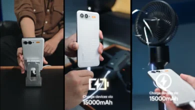هاتف ريلمي الجديد يزود الأجهزة الأخرى بالطاقة