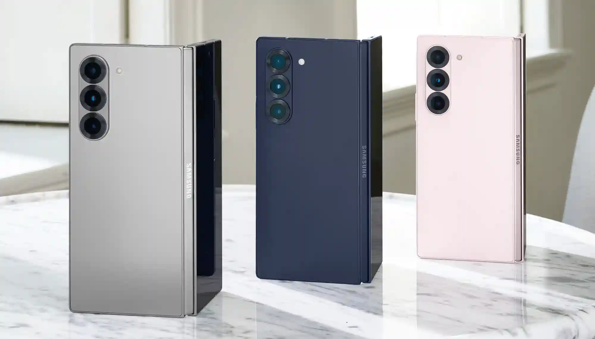 أندرويد 16 وصل إلى هاتفي Galaxy Z Fold6 و Galaxy Z Flip6