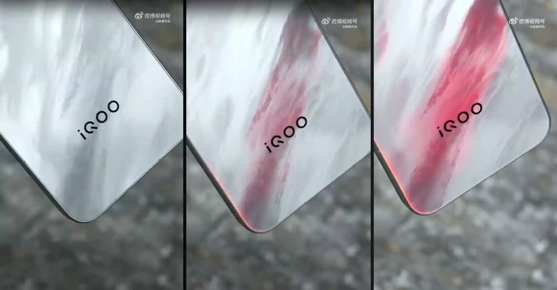 لون الجانب الخلفي لهاتف iQOO 15 يتغير بين عدة ألوان