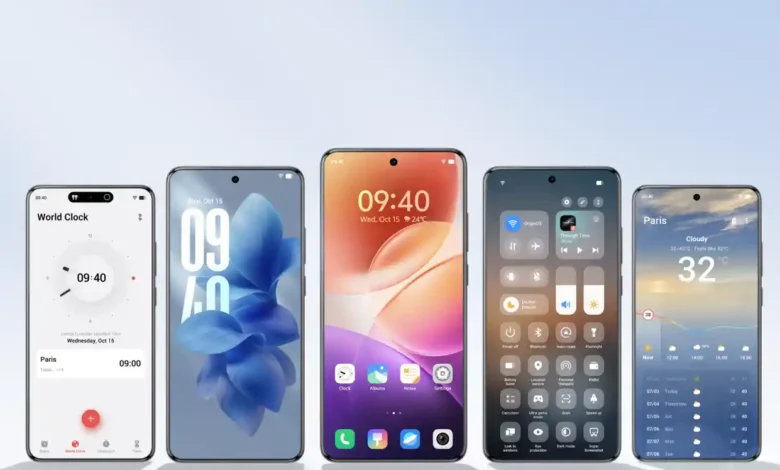واجهة OriginOS 6 بنظام أندرويد 16 تشبه تصميم الزجاج السائل في iOS 26