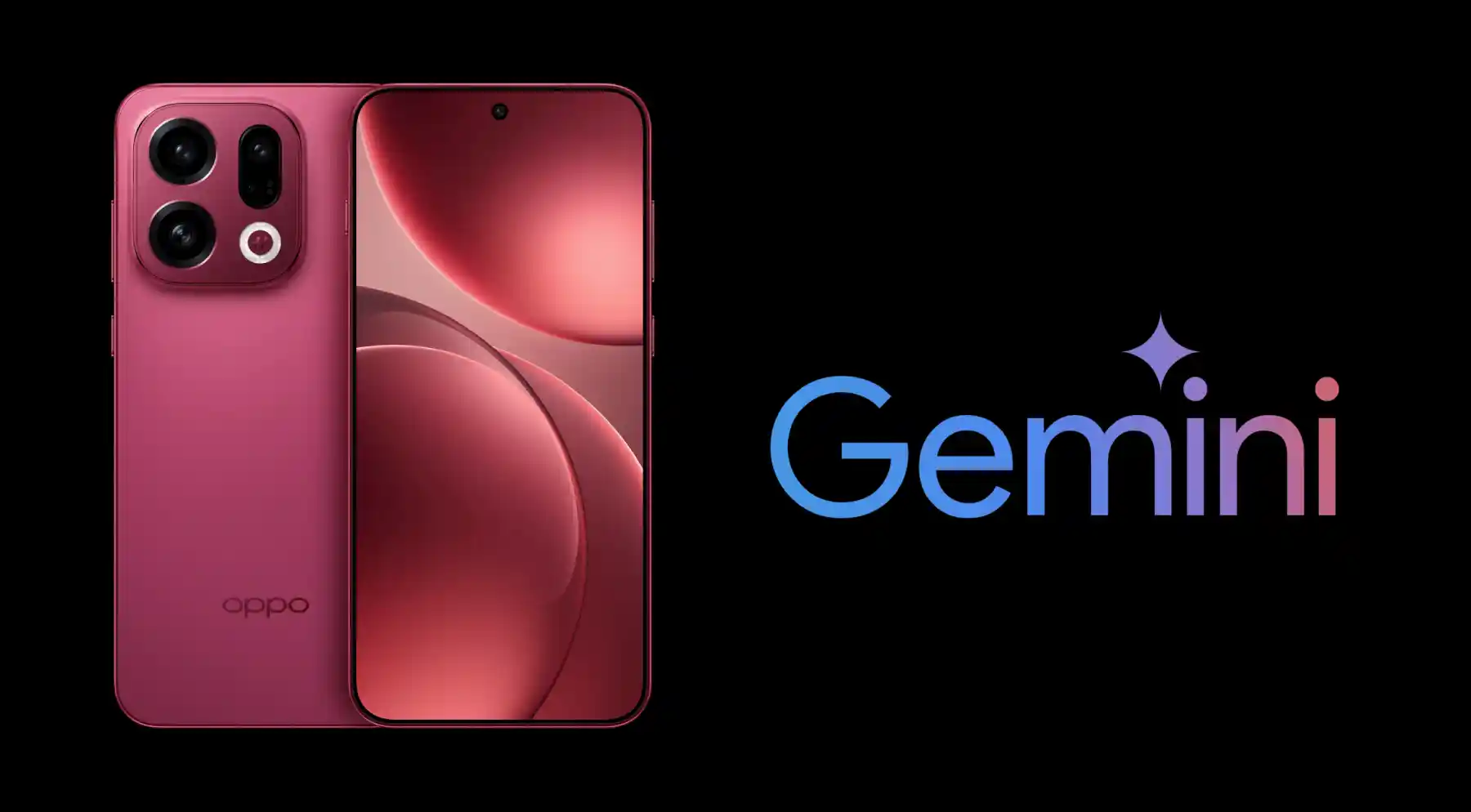 هواتف من أوبو ستقدم خدمات الذكاء الاصطناعي Google Gemini مجانا
