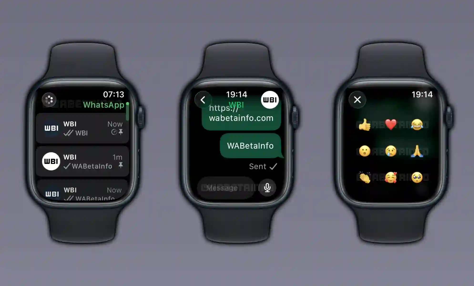 التطبيق سيتيح الرد على رسائل واتساب من ساعة أبل | Wabetainfo