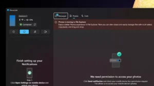 Phone Link يخسر أحد أبرز ميزاته