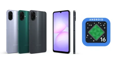 هاتفا جالكسي A07 وA06 حصلا على أندرويد 16