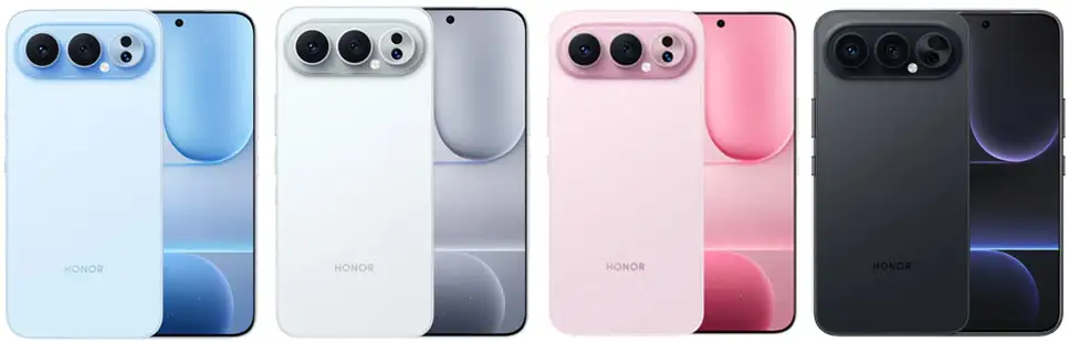 الألوان الرسمية لهواتف Honor 500