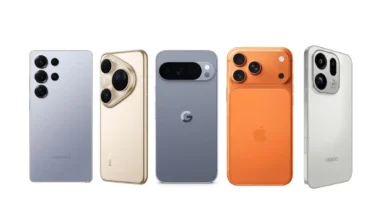 10 هواتف رائدة تتنافس على لقب الأفضل في 2025