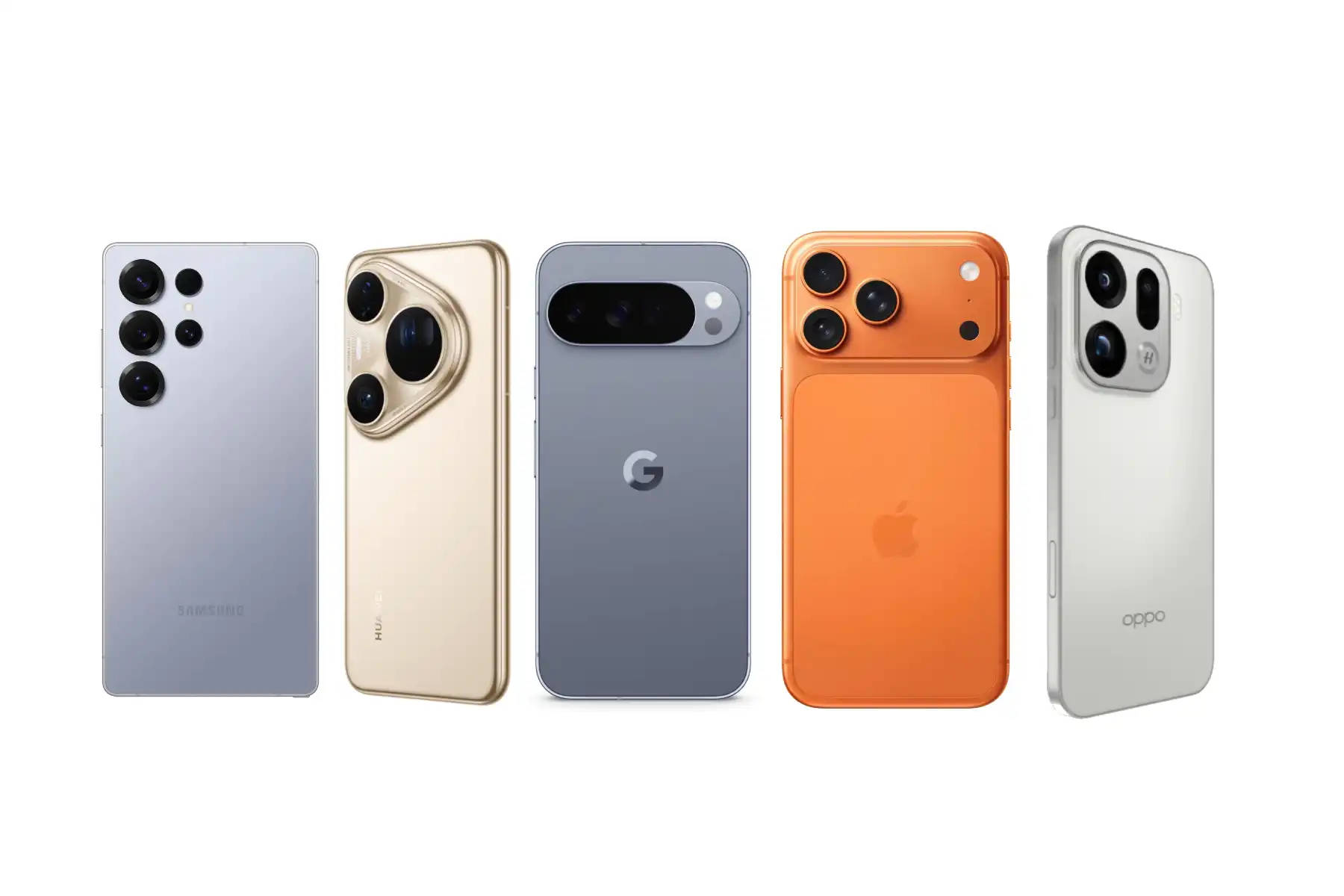 10 هواتف رائدة تتنافس على لقب الأفضل في 2025