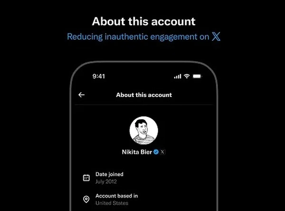 تويتر يعترف بمشكلة ميزة "حول هذا الحساب" الجديدة