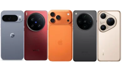 أقوى 5 هواتف ذكية من حيث الكاميرات في 2025