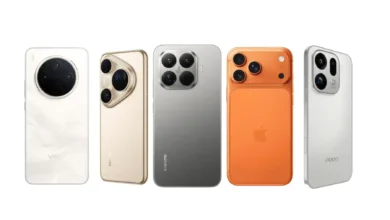 أكثر 6 شركات بيعا للهواتف الذكية في الصين