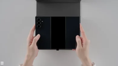 فيديو فتح علبة هاتف Galaxy Z TriFold