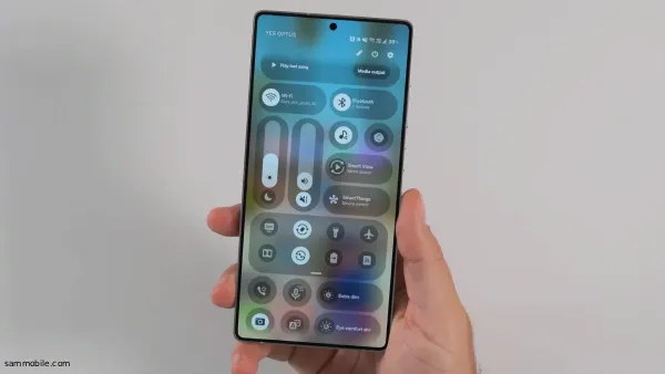 لوحة التحكم السريعة في One UI 8.5 القادم | sammobile.com