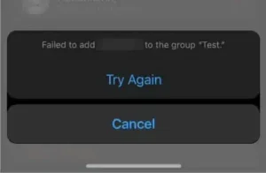 عدم قدرتك على إضافة شخص إلى مجموعة واتساب مؤشر على أنه قد يكون حظرك