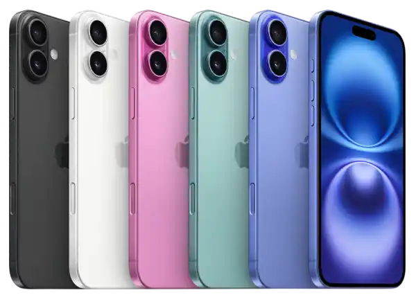 خيارات الألوان التي وفرتها أبل في آيفون 16 الأساسي