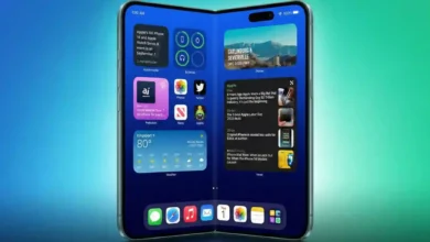 صورة تخيلية لهاتف آيفون القابل للطي | TechHome100