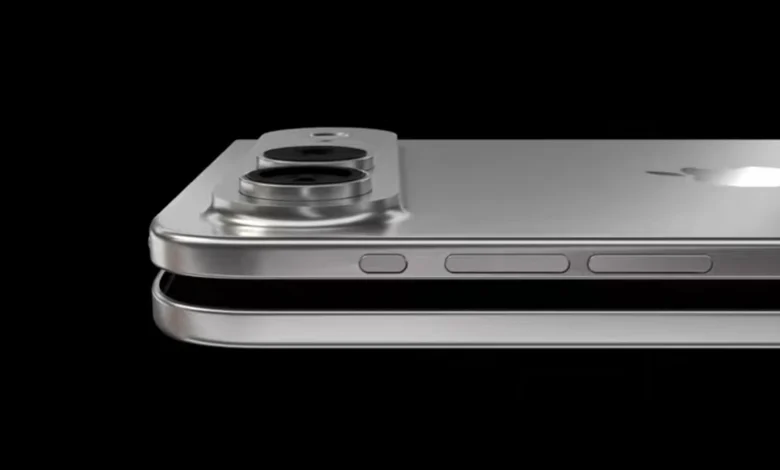 لقطة من فيديو قيل إنه لهاتف آيفون القابل للطي