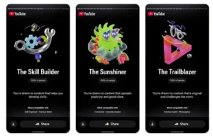 يوتيوب يطلق ملخصات 2025 مع ميزة لتحليل شخصيات جميع المستخدمين