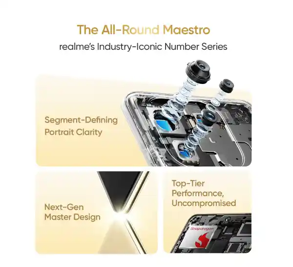 مزايا قادمة في هاتف Realme 16 Pro القادم