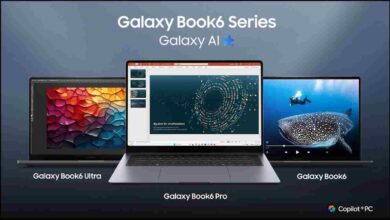 كمبيوترات Galaxy Book6 من سامسونج تأتي بثلاثة طرازات