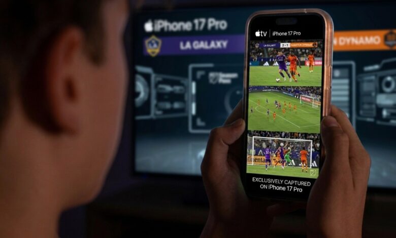 iPhone 17 Pro يدخل التاريخ ببث أول مباراة رياضية كاملة باستخدام هاتف ذكي