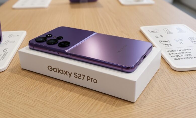 Samsung Galaxy S27 Pro يظهر في تسريب جديد بمواصفات قريبة من ألترا