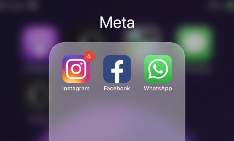 إنستغرام فيسبوك واتساب بلس