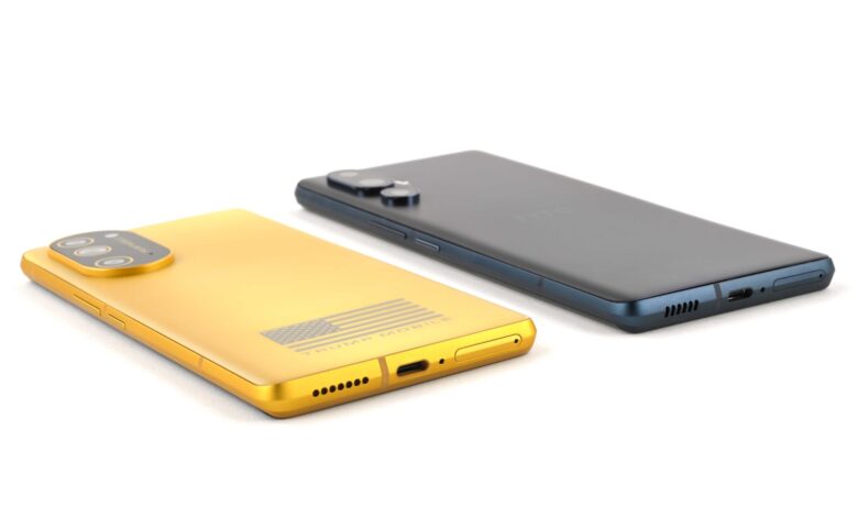 هاتف ترامب Trump Mobile T1 نسخة معدلة من هاتف HTC U24 Pro